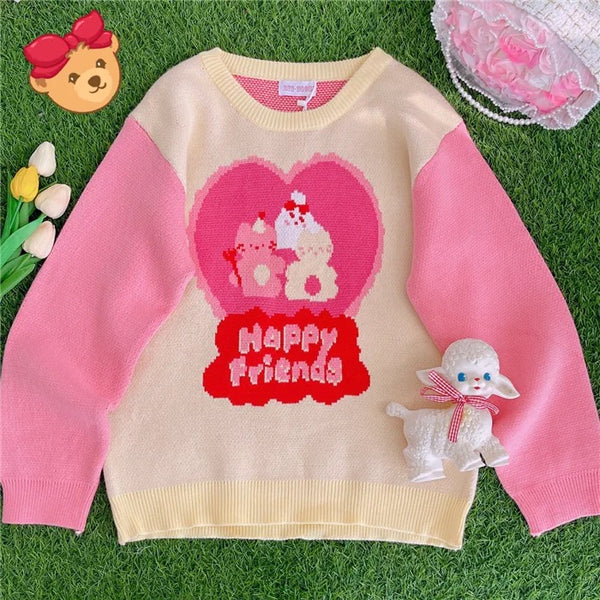 Cute Cartoon Sweater