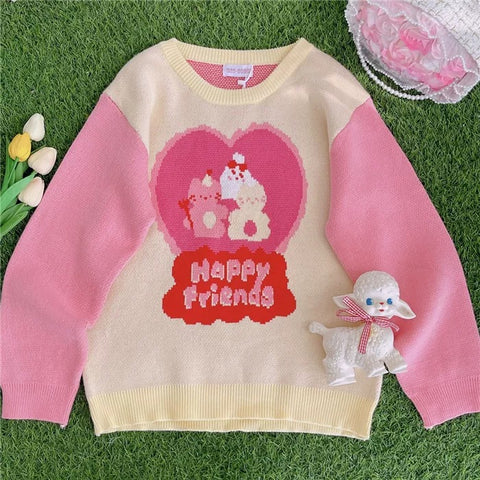 Cute Cartoon Sweater