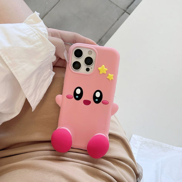 Kirby Phone Case For IphoneX/XS/XR/XSmax13/13pro/13promax/14/14promax/15/15pro/15promax/16/16pro/16promax