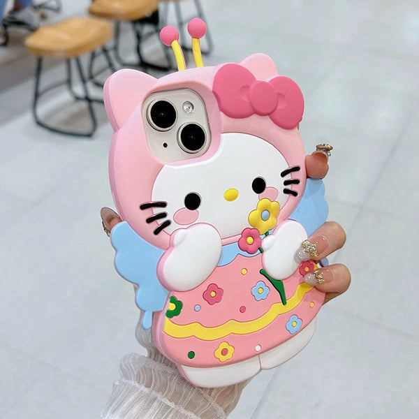 Cute Kitty Phone Case For Iphone11/12/12pro/13/12proMax/13pro/14/14pro/14promax/15/15pro/15promax/16/16pro/16promax/17/17pro/17promax