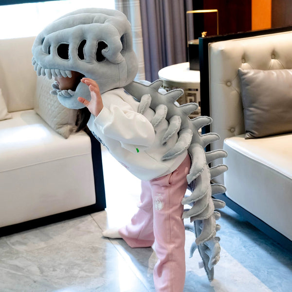 Cute Dinosaur Skeleton Plush Toy