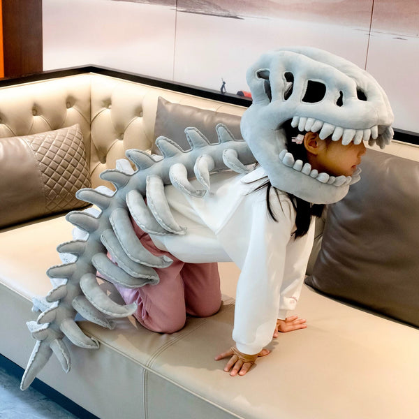 Cute Dinosaur Skeleton Plush Toy