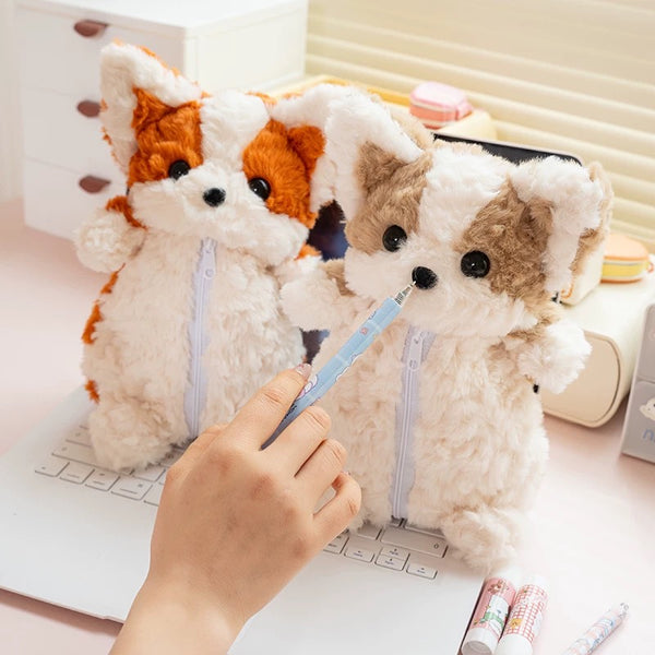 Kawaii Dog Pencil Case