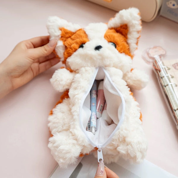 Kawaii Dog Pencil Case