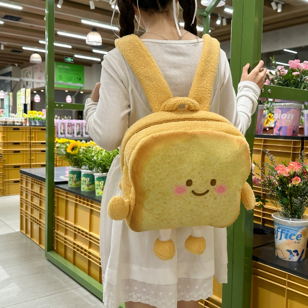 Cute Bread Backpack