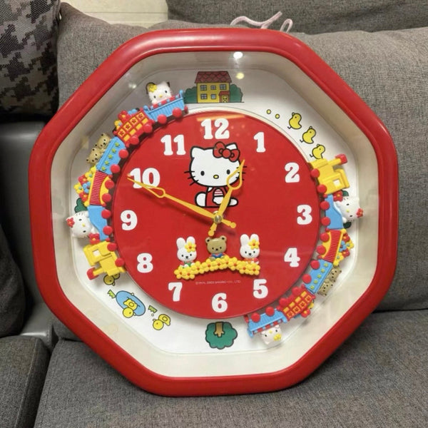 Kawaii Hello Kitty Clock