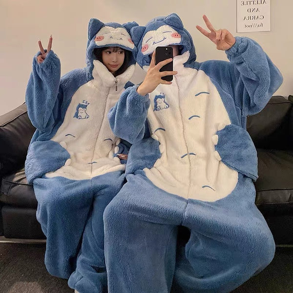 Cute Snorlax Pajamas For Men And Women