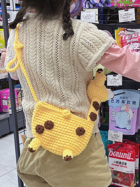 Cute Giraffe Handmade Bag