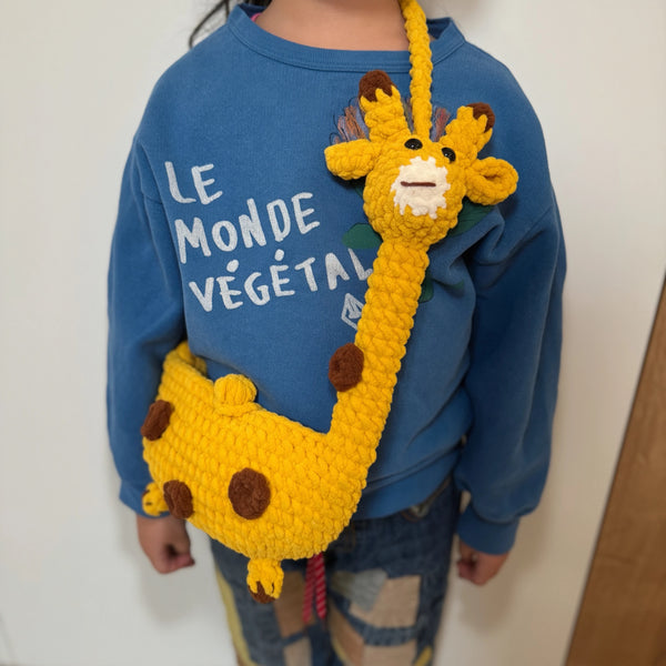 Kawaii Giraffe Handmade Bag
