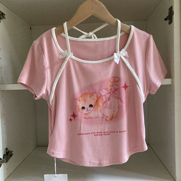 Kawaii Cat T-Shirt