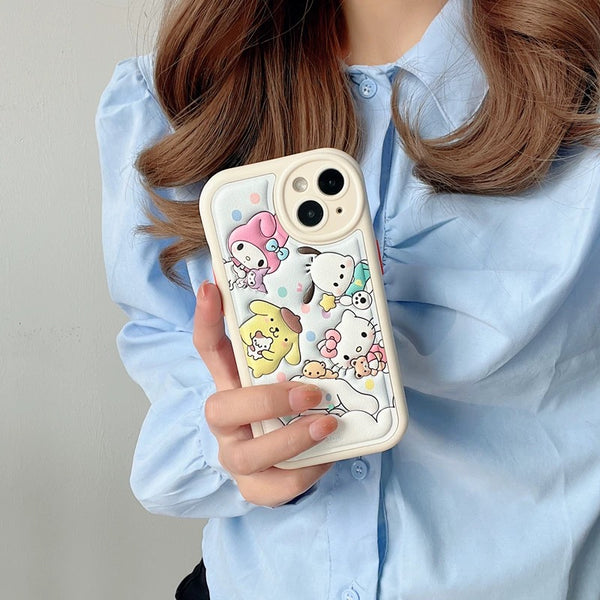 Kawaii Phone Case For Iphone11/11proMax/12/12pro/13/12proMax/13pro/14/14pro/14promax/15/15pro/15promax