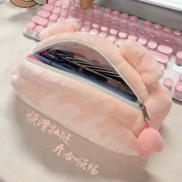 Cute Pig Pencil Bag