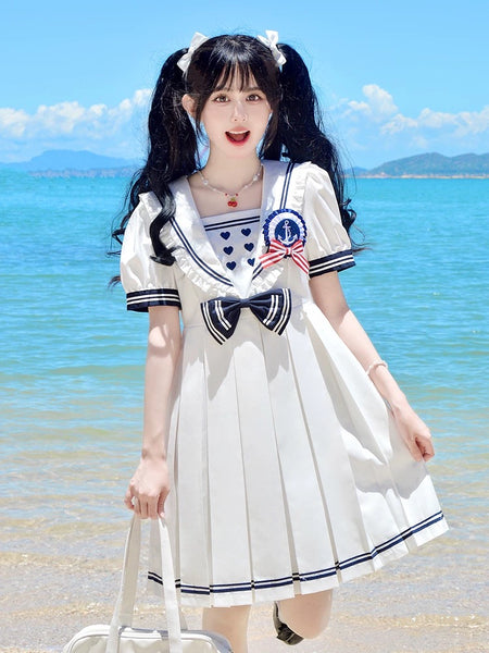 Cute Sailor Girl Dress