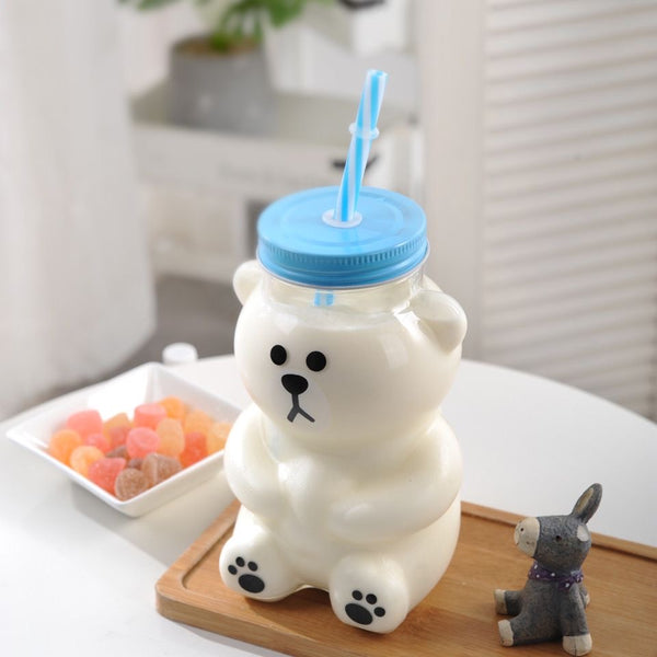 Funny Bear Drinking Bottle