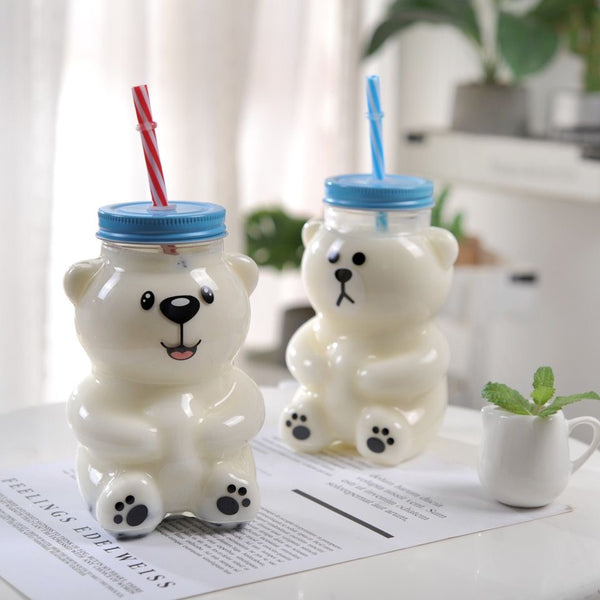 Funny Bear Drinking Bottle