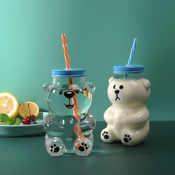 Funny Bear Drinking Bottle