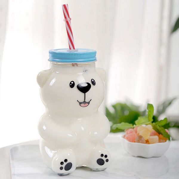 Funny Bear Drinking Bottle