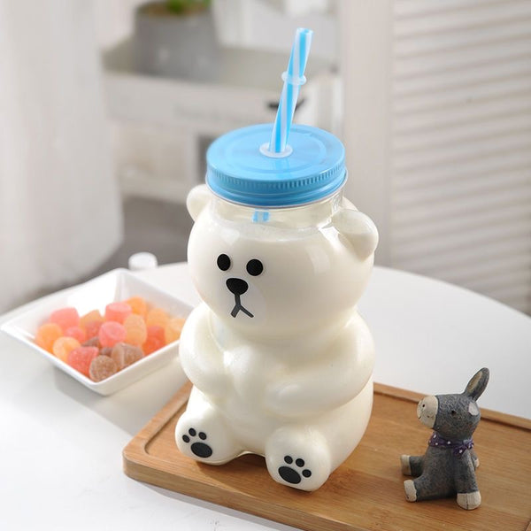 Funny Bear Drinking Bottle