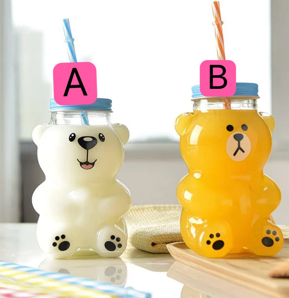 Funny Bear Drinking Bottle