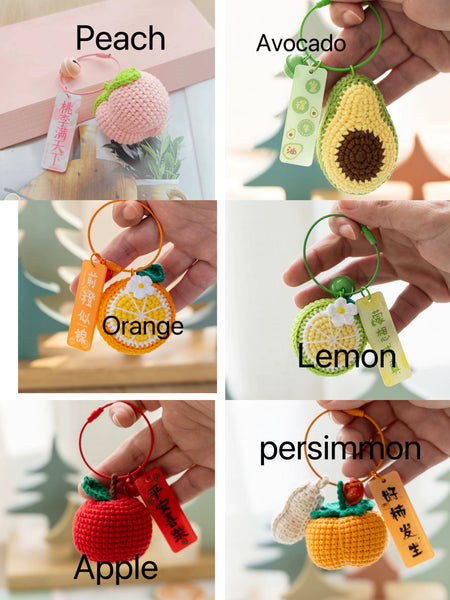 Handmade Fruits Key Chain