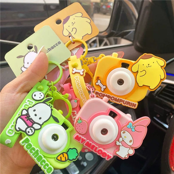 Cartoon Projection Key Chain