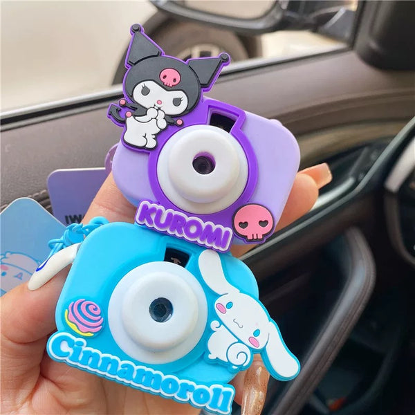 Cartoon Projection Key Chain