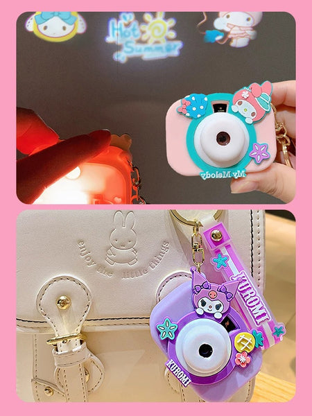 Cartoon Projection Key Chain