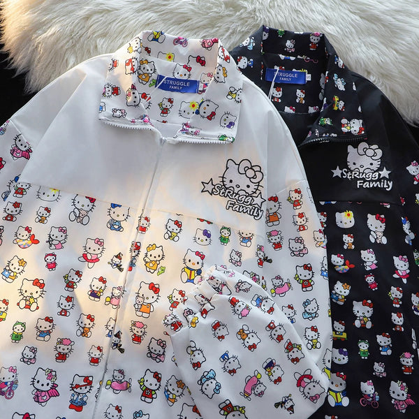 Kawaii Printed Coat