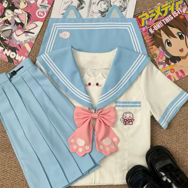 Sweet Kitty Uniform Suit