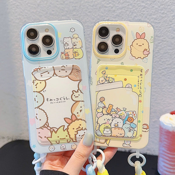 Sumikko Gurashi Phone Case For Iphone7/7P/8/8plus/X/XS/XR/Xs max/11/11pro/11pro max/12/13/14/15/12pro/13promax/15promax/14pro/15pro