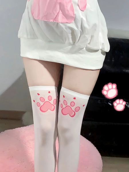 Kawaii Paw Socks