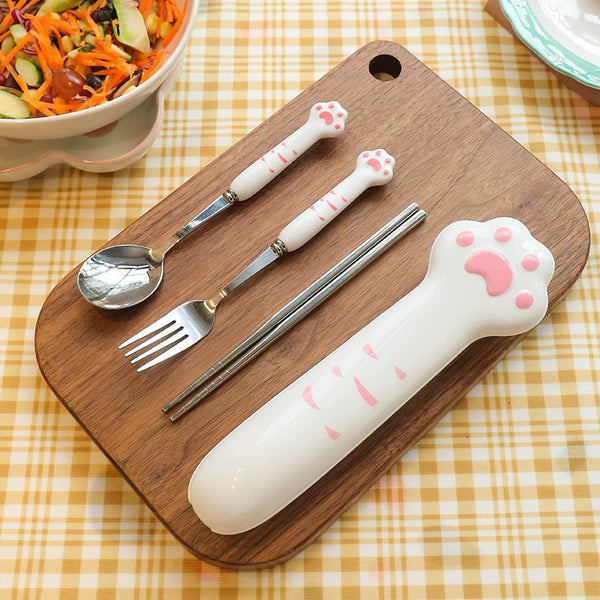 Kawaii Paw Dinnerware