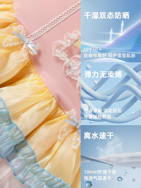 Pastel Swimwear For Children
