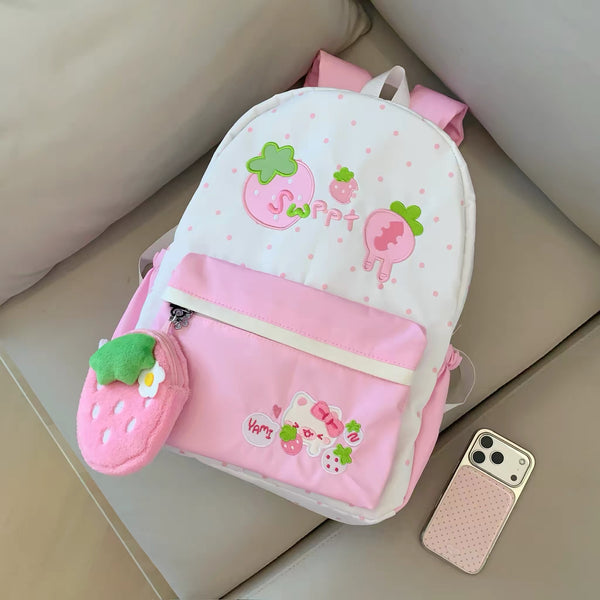 Cute Strawberry Backpack