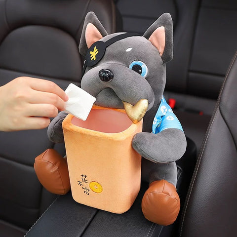 Cute Animal Car Tissue Box