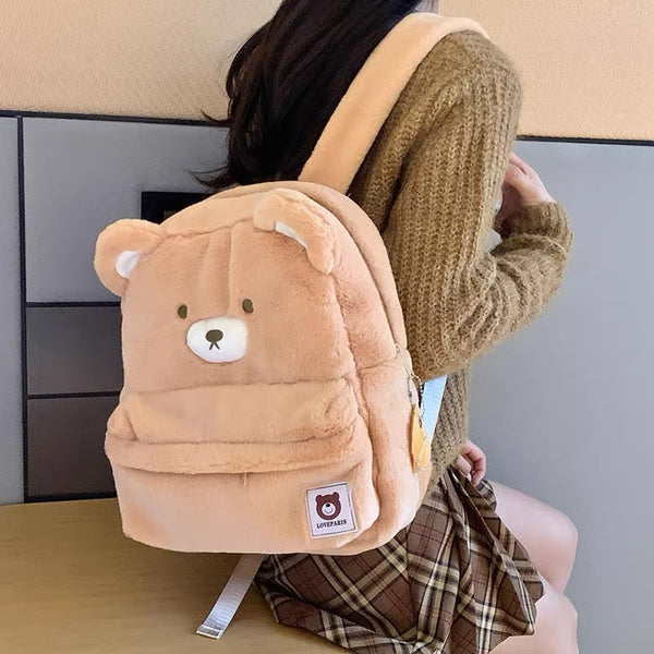 Kawaii Bear Backpack & Bag