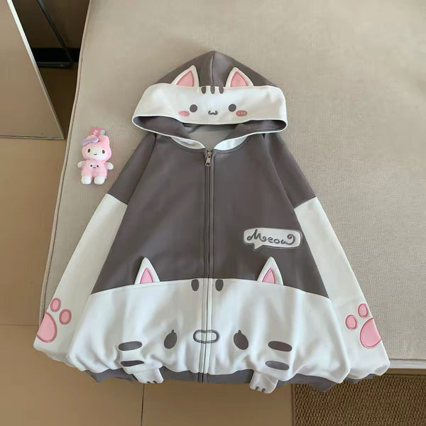 Cute Cat Paw Coat