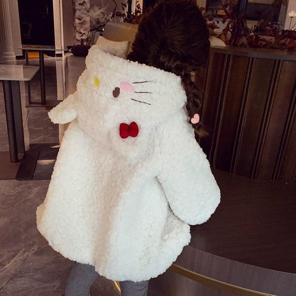 Kawaii Kitty Coat For Children