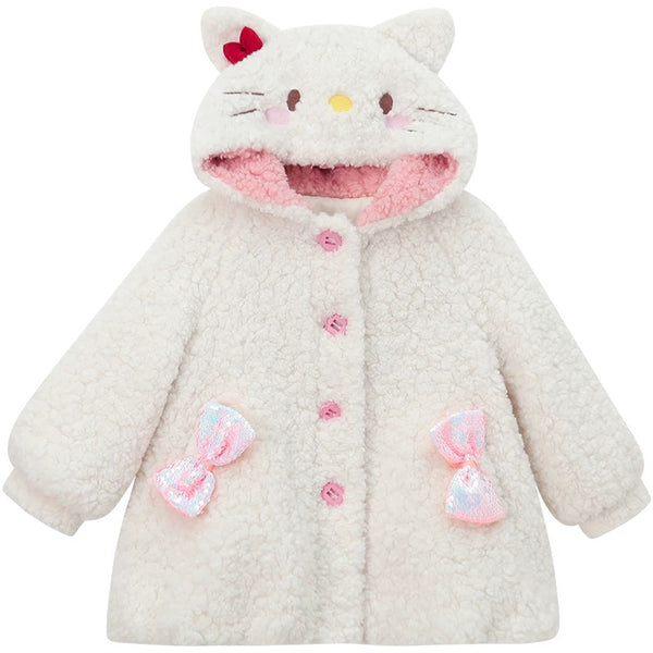 Kawaii Kitty Coat For Children