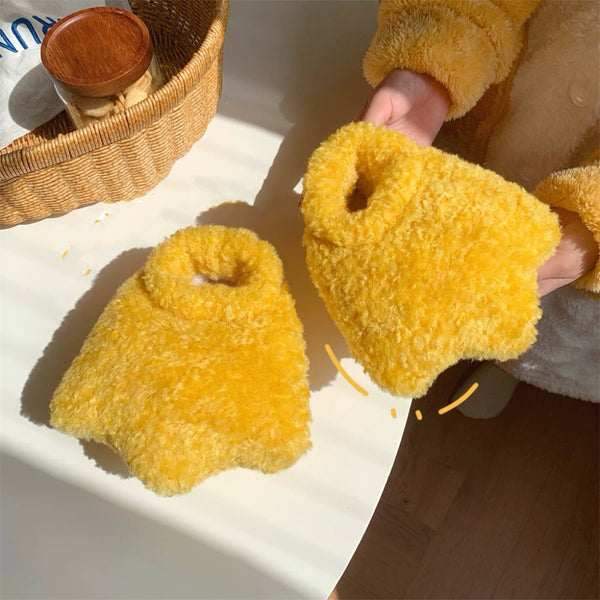 Cute Duck Paw Slippers