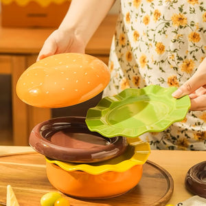 Funny Hamburger Tableware