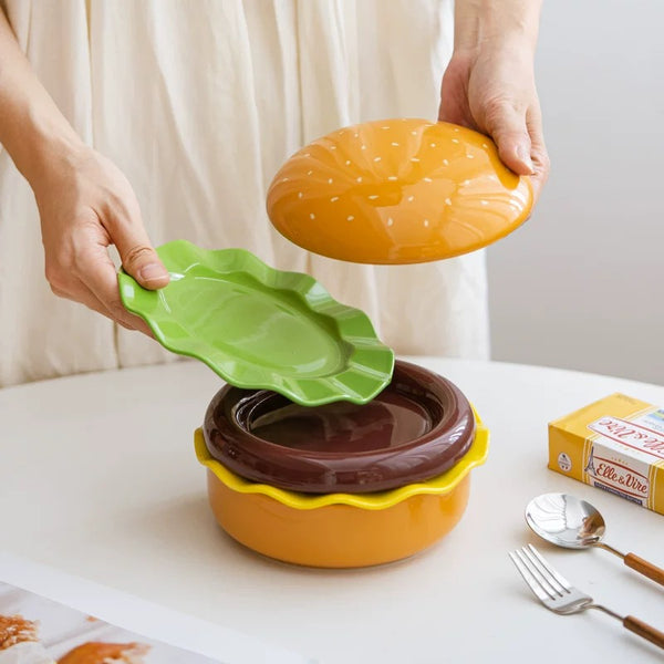 Funny Hamburger Tableware