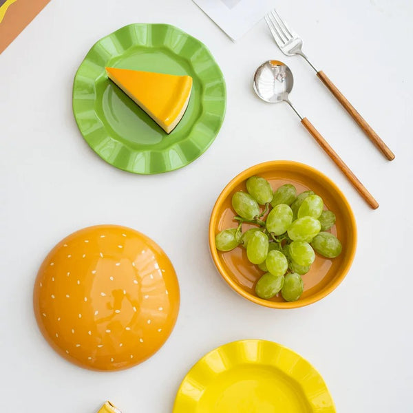 Funny Hamburger Tableware