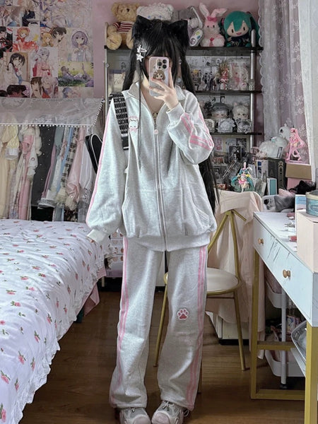 Cute Style Sportswear Suit