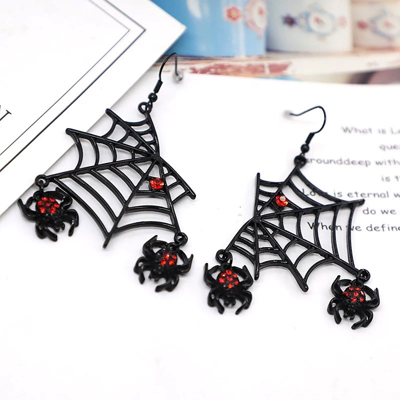 Funny Spider Earrings