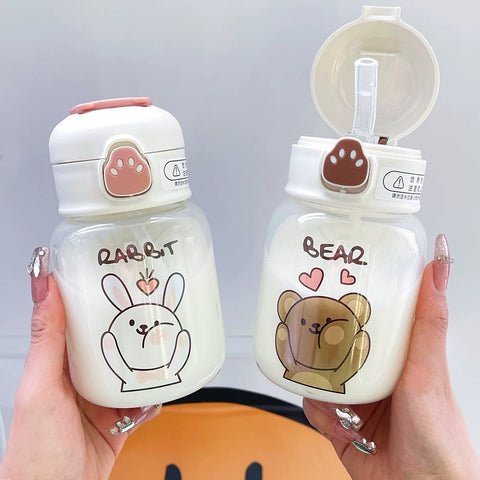 Cute Printed Drinking Bottle