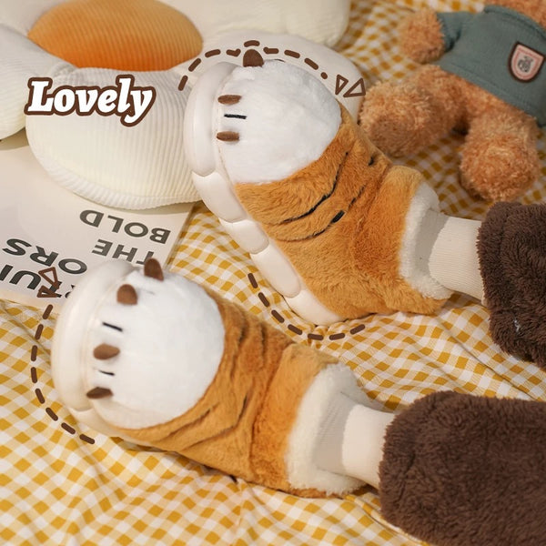 Funny Paw Slippers