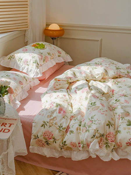 Beautiful Flowers Bedding Set