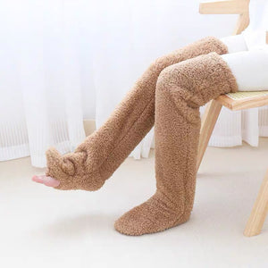 Pure Color Warm Socks