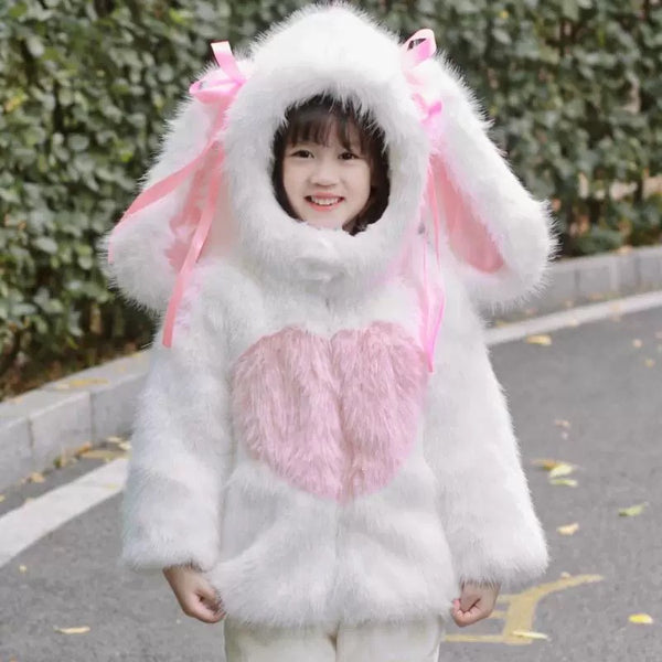 Cute Bunny Coat For Children